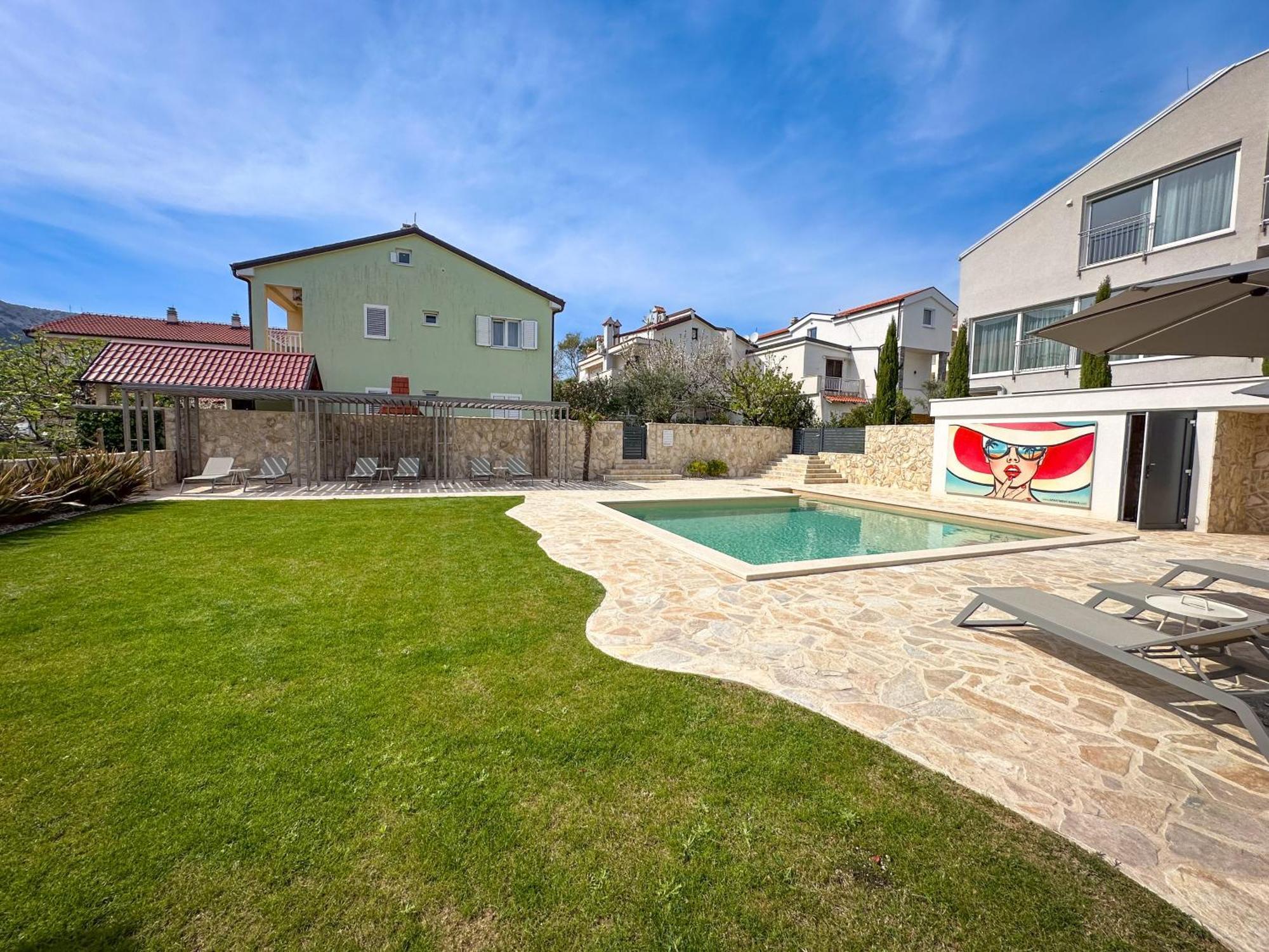 Apartment Baska, Exklusive Apartments Mit Poolarea In Baska, Krk - Kroatien Exterior photo